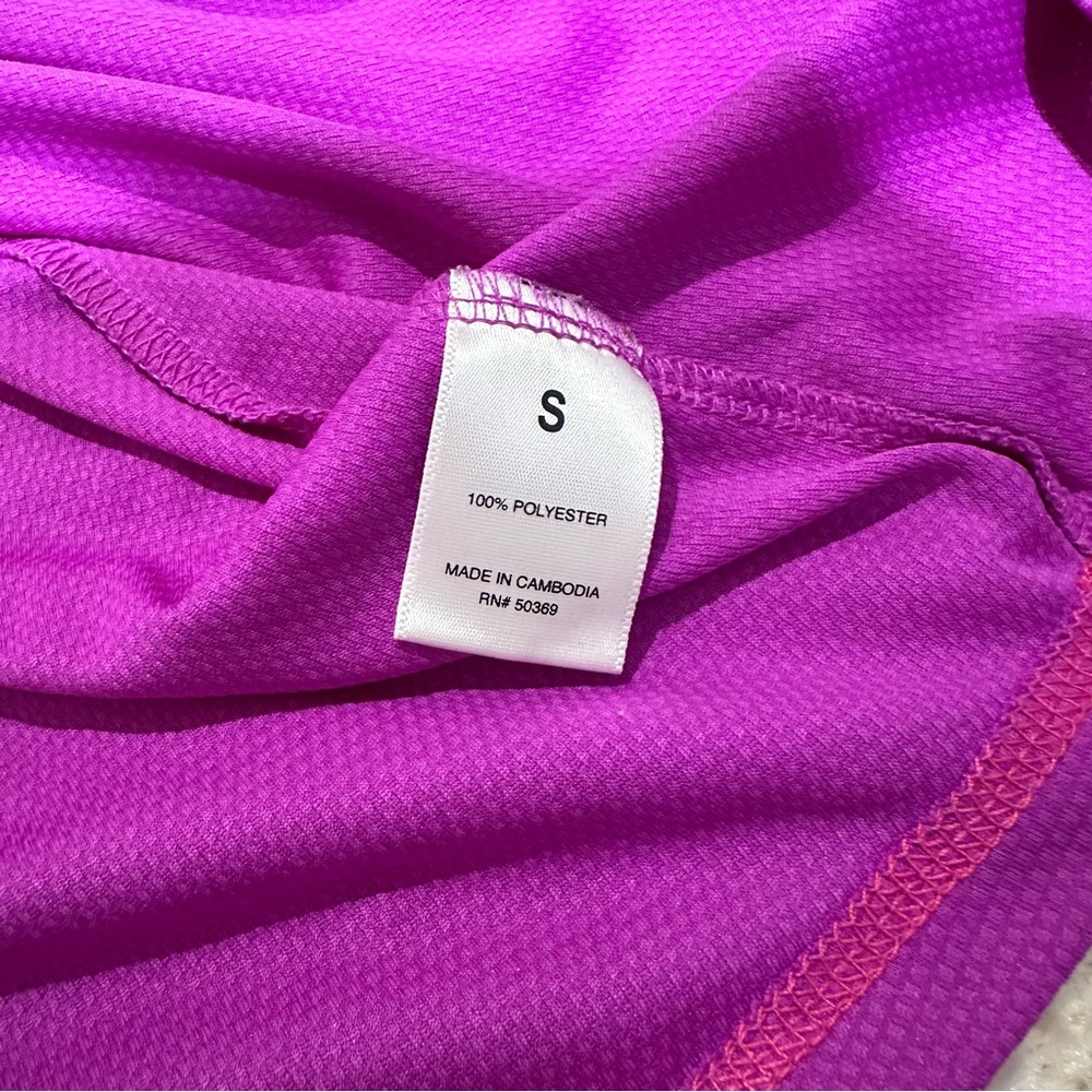Purple Racerback Workout Tank Top - Picture 4 of 7